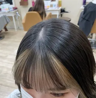 カラー SALOWIN栄 高須大貴のヘアスタイル