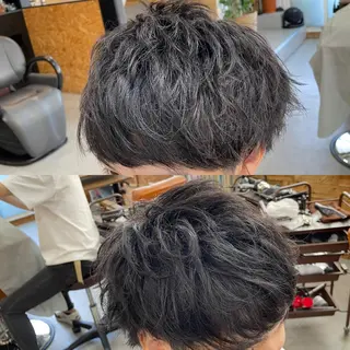 ショート メンズ かんばら りょーいのヘアスタイル