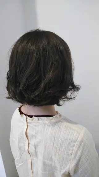 ショート カラー パーマ ヘアアレンジ メンズ キッズ ネイル マツエク・マツパ MEGUMI megumiのヘアスタイル