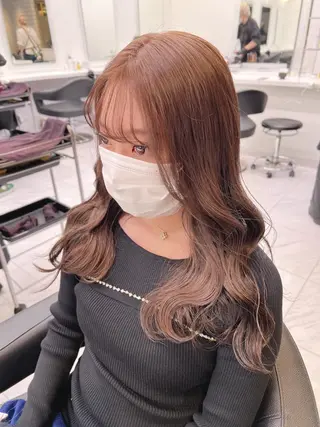 ロング 💖札幌カラー 指名No.1💖玲奈のヘアスタイル