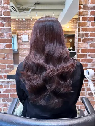 ロング パーマ 吉田 光佑のヘアスタイル