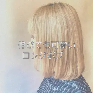 ミディアム マツノ ユウキのヘアスタイル
