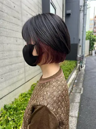 ショート カラー 【完全マンツー 恵比寿】佐藤 翔のヘアスタイル
