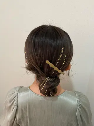 ミディアム ヘアアレンジ キッズ ヘアメイク10年から 美容師💄Anriのヘアスタイル