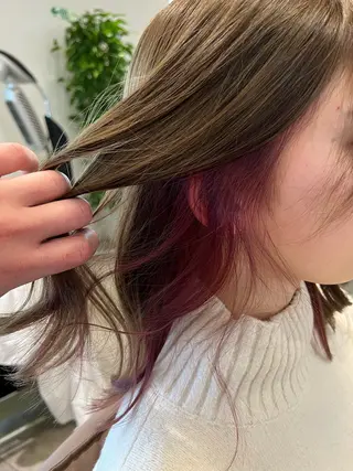 カラー Maison/松本/ 艶髪/カラー/メンズのヘアスタイル