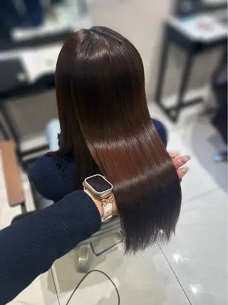 セミロング ハルカ🌷ナチュラル 盛れ/韓国ヘアのヘアスタイル