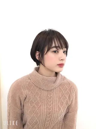 ショート カラー レイヤー×髪質改善✨ 渋谷/佐藤侑哉のヘアスタイル