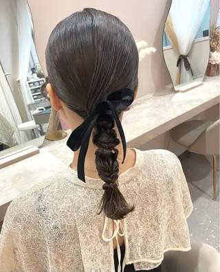 ミディアム Mila chihiroのヘアスタイル