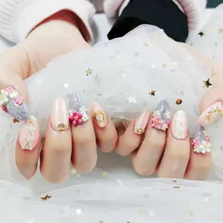 ネイル princess スカルプ専門店のネイルデザイン