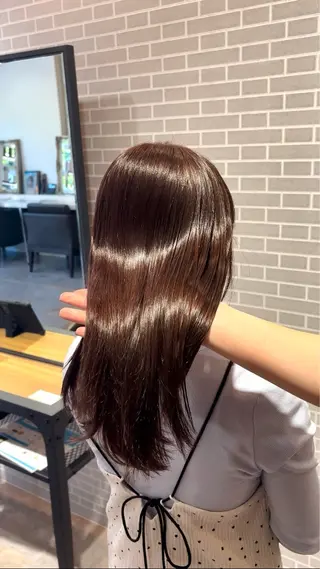 ロング カラー ぱく みやんのヘアスタイル