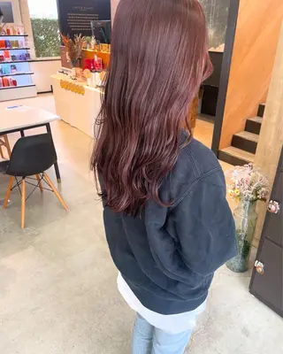 セミロング テラダ ユウシン西金沢のヘアスタイル