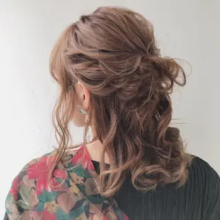 ミディアム non .のヘアスタイル