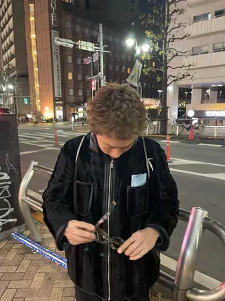 カラー メンズ メンズカット パーマ[佐橋]のヘアスタイル