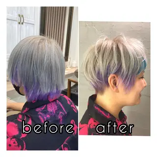 ショート 中江 翔のヘアスタイル