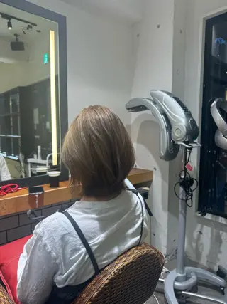 ミディアム カラー 暖色カラー🤎Red Neo meiのヘアスタイル