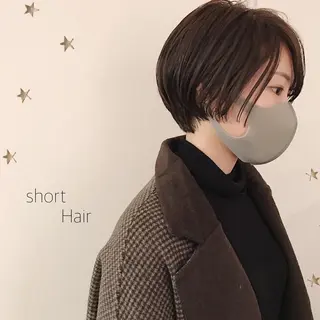 ショート 市川 千夏のヘアスタイル