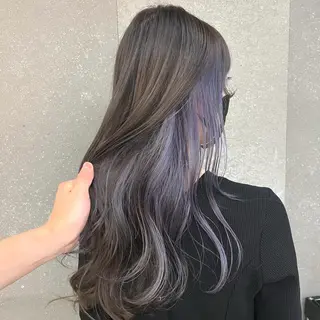 ロング カラー ブリーチ特化 梅田本多翔のヘアスタイル