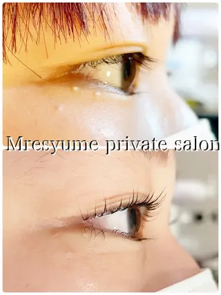 マツエク・マツパ Mresyume MAYUのマツエク・マツパデザイン
