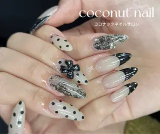 ネイル 神田 ココナッツのネイルデザイン