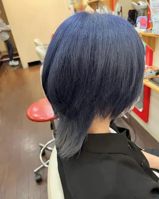 カラー まさき✂︎ブリーチ／ デザインカラーのヘアスタイル