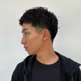 パーマ メンズ 船橋カットパーマ mikuのヘアスタイル