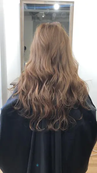 ロング カラー ウルフ/デザイン/ 大阪/タカハシユウキのヘアスタイル