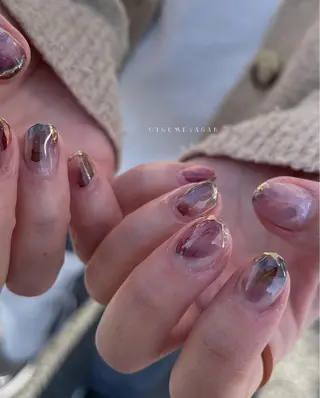 ネイル わたなべ ちかのネイルデザイン
