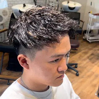 カラー パーマ メンズ メンズサロンGRIT 店長 深山一平のヘアスタイル