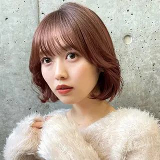 ショート 盛れる顔周り /透明感/かりん🎀のヘアスタイル