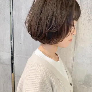 ショート カラー ハイトーン/ショート 村上淳乃🐥のヘアスタイル