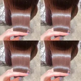 セミロング カラー 🎀韓国ヘア/ 髪質改善 このは🎀のヘアスタイル