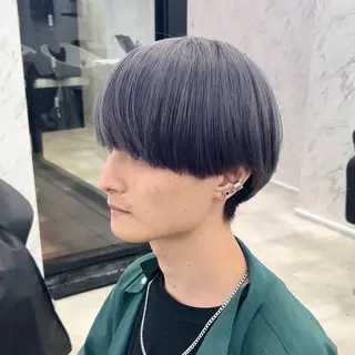 ミディアム 韓国パーマ 美容師 和田爽良のヘアスタイル