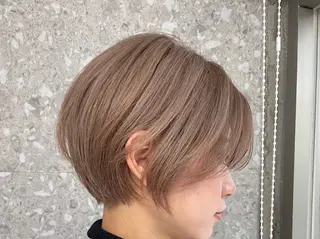 ショート 原宿ブリーチカラー /三藤みさきのヘアスタイル