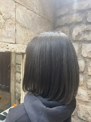 ショート カラー 髪質改善/ 大久保壯真のヘアスタイル