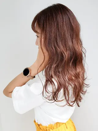 パーマ ロング 美髪⭐︎髪質改善 井上 康司のヘアスタイル