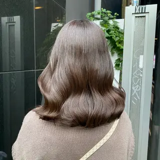 ロング カラー 山内 直英のヘアスタイル