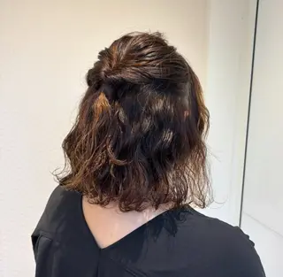 パーマ 間島 叶のヘアスタイル