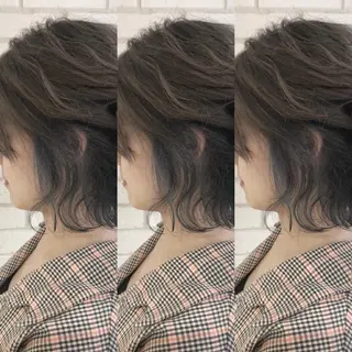 ショート カラー 小島 侑衣のヘアスタイル