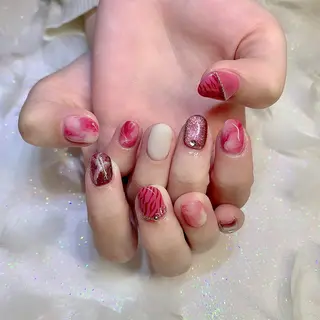 ネイル 3Dアートネイル💗 都築レナのネイルデザイン