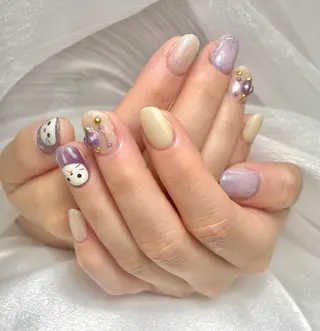 ネイル 夏 目のネイルデザイン