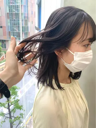 カラー 🌿似合わせ透明感 カラー松本朋幸🌿のヘアスタイル
