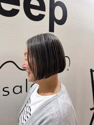 ショート カラー お悩み改善 美容師✂鷲田竜也のヘアスタイル