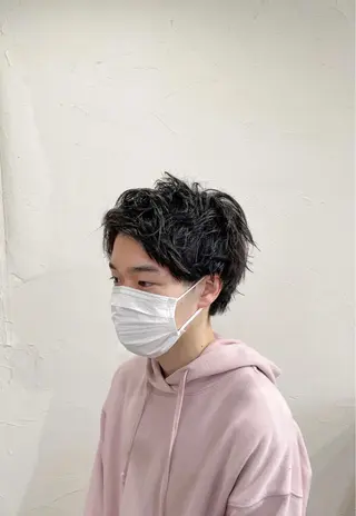 ショート メンズ かんばら りょーいのヘアスタイル