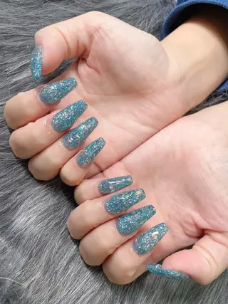 ミディアム ネイル 《LB》ラブリエ Nail&eyeのマツエク・マツパデザイン