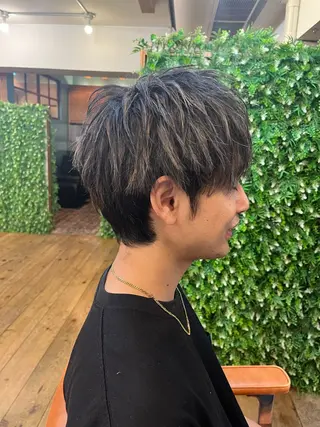 メンズ ⚪️髪質改善 縮毛 店長 コウ⚪️のヘアスタイル