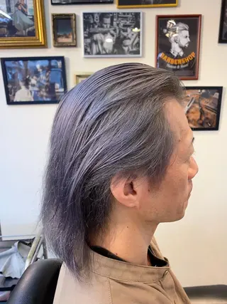 ミディアム カラー 中田 孝之のヘアスタイル