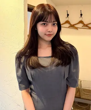 ロング Miyazaki Minoriのヘアスタイル