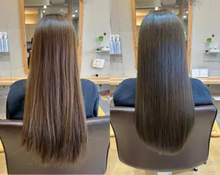 ロング カラー 【髪質改善】に特化 オリーブオイルクラブのヘアスタイル
