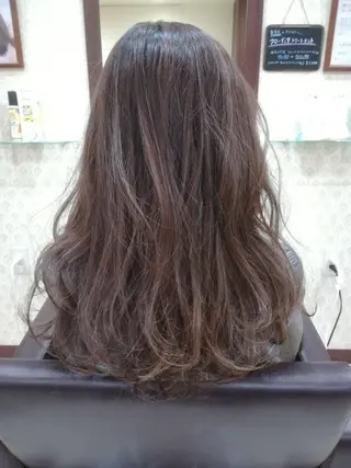 ロング カラー sato shoheiのヘアスタイル