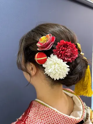 ヘアアレンジ Tabata Hikaruのヘアスタイル